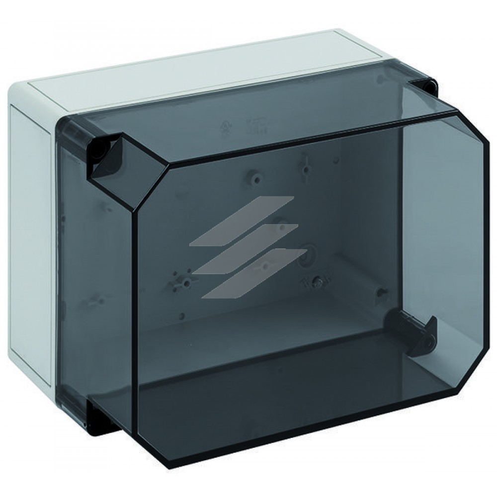 TK-коробка PS 2518-16-to (254х180х165мм), полістирол, гладкі стінки, IP66, прозора кришка, Spelsberg